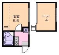 シャトレBの間取り画像