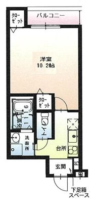 フジパレス吹田金田公園の間取り画像