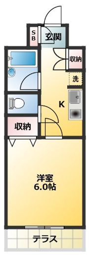 ラミューズの間取り画像