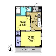 徳丸ハイツの間取り画像