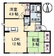 エアトベール C棟の間取り画像