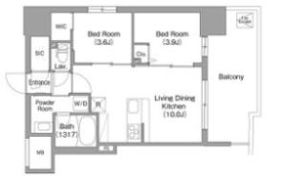 コンフォリア・リヴ大阪本町の間取り画像