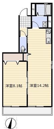 ルフレ Lの間取り画像