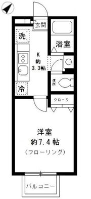 ノースヒルの間取り画像