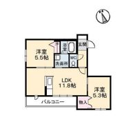 A TES SOUHAITSの間取り画像