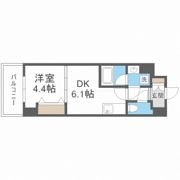 ライブガーデン江坂IXの間取り画像