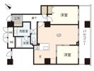 A.CITYタワーズウエストの間取り画像