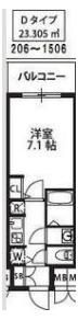 S-RESIDENCE新大阪駅前の間取り画像
