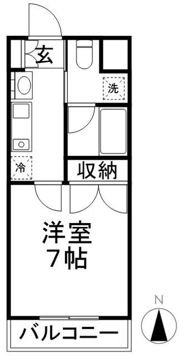 フェリニエ西池袋相馬の間取り画像