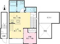 オアジ中野の間取り画像