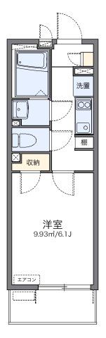 レオネクスト西門の間取り画像