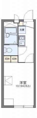 レオパレスワールド中和倉の間取り画像