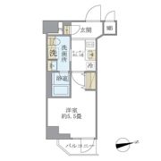 プラッツ旗の台の間取り画像