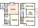 長岡邸の間取り画像