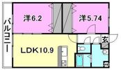 H2 プルミエの間取り画像