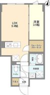 ウェルスクエア駒場東大前の間取り画像