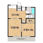 ヴェイル高見原Aの間取り画像