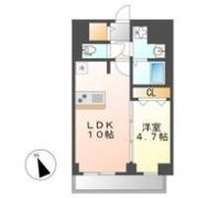 プレサンス広小路通今池の間取り画像