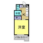 アルファ青山の間取り画像