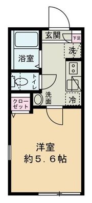 ウェルカム富士見町の間取り画像