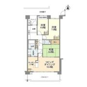 新千里桜ヶ丘メゾンシティ参番館の間取り画像