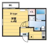 フィオーレ栗原の間取り画像