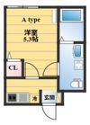 フィオーレ栗原の間取り画像