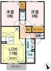 レクスト上野の間取り画像