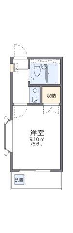 レオパレスフォンテーヌの間取り画像