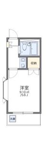 レオパレスフォンテーヌの間取り画像
