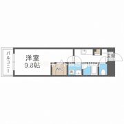 アクアスイート新大阪の間取り画像