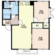 コート岡田屋 Aの間取り画像