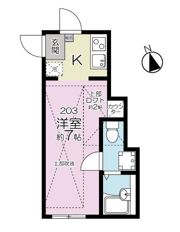 ラビアン志村の間取り画像