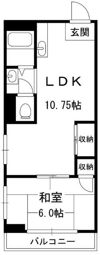 東栄コーポの間取り画像