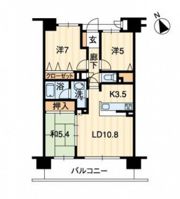 サーパス原尾島けやき通りの間取り画像