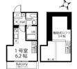ハーミットクラブハウスKCK菊名の間取り画像