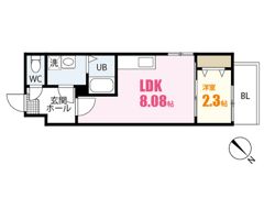 セブンプロート古市の間取り画像