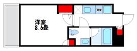 GENOVIA東向島skygardenの間取り画像