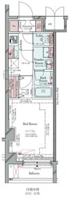 プラシア蒲田 THE GRAND RESIDENCEの間取り画像