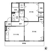キャッスル コンフォート B棟の間取り画像