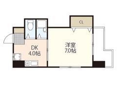 ヴィラ丸本の間取り画像
