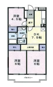 ベルグハイムの間取り画像