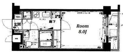 ステージファースト用賀Ⅱの間取り画像