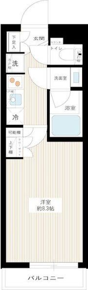 ARCOBALENO ITABASHISAKURAGAWAの間取り画像