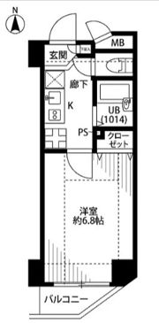 プレール・ドゥーク豊島園の間取り画像