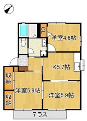 ディアスBEN芦屋の間取り画像