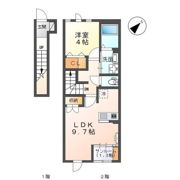 ポンテ アルコバレーノの間取り画像