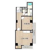 コンチネンタル鶴見の間取り画像