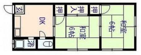 第2薮花荘の間取り画像