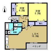 キャッスルエイトの間取り画像